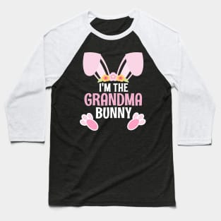 I'm The Grandma Bunny Easter Family Matching Apparel Baseball T-Shirt